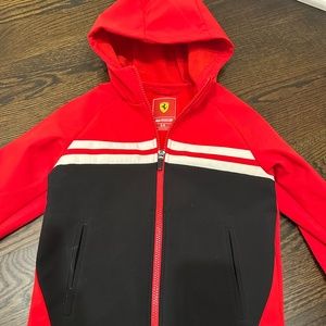 Ferrari boys jacket